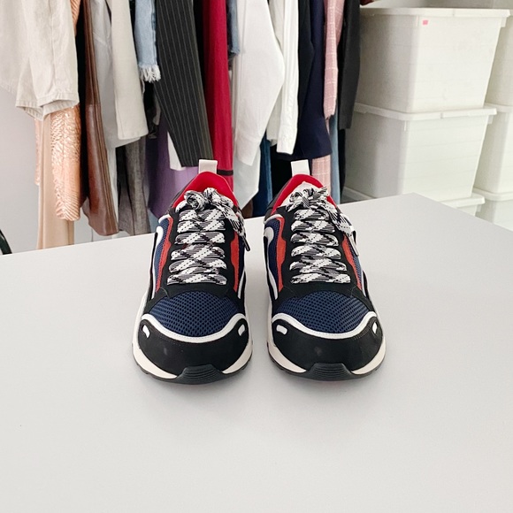 Sandro Paris Flame Sneakers in Dark Navy Size EU 39 NIB - Picture 3 of 14